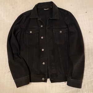 Madewell Classic Jean Jacket in Black